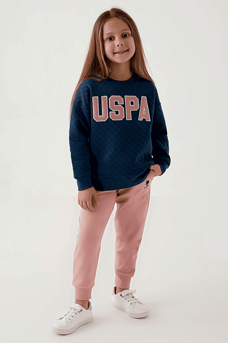 US Polo 1620-4 Kız Çocuk İkili Takım