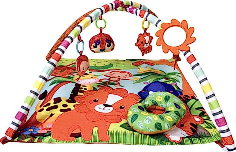 Comfymax Safari Oyuncaklı Aktivite Oyun Halısı