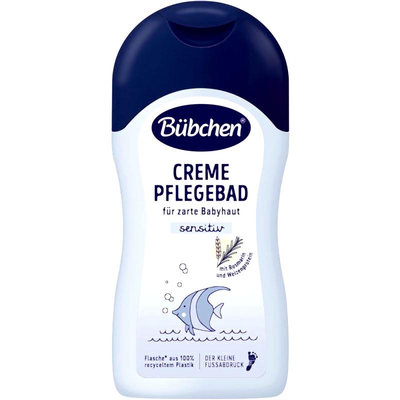 Bübchen Yenidoğan Hassas Ciltler için Göz Yakmayan Şampuan & Duş Kremi 400 ml