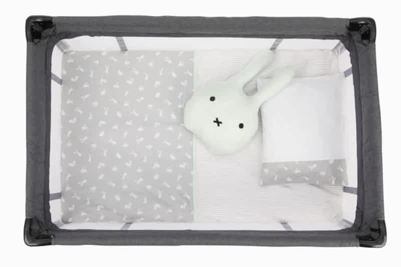 Sema Baby 6 Parça Lüks Park Yatak Bebek Uyku Seti - Happy Rabbit