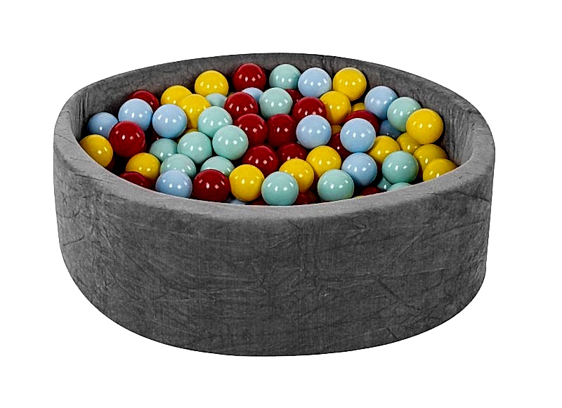 Comfymax Oyun Alanı ve Top Havuzu 200 Top Sarı/Kırmızı/Yeşil/Mavi