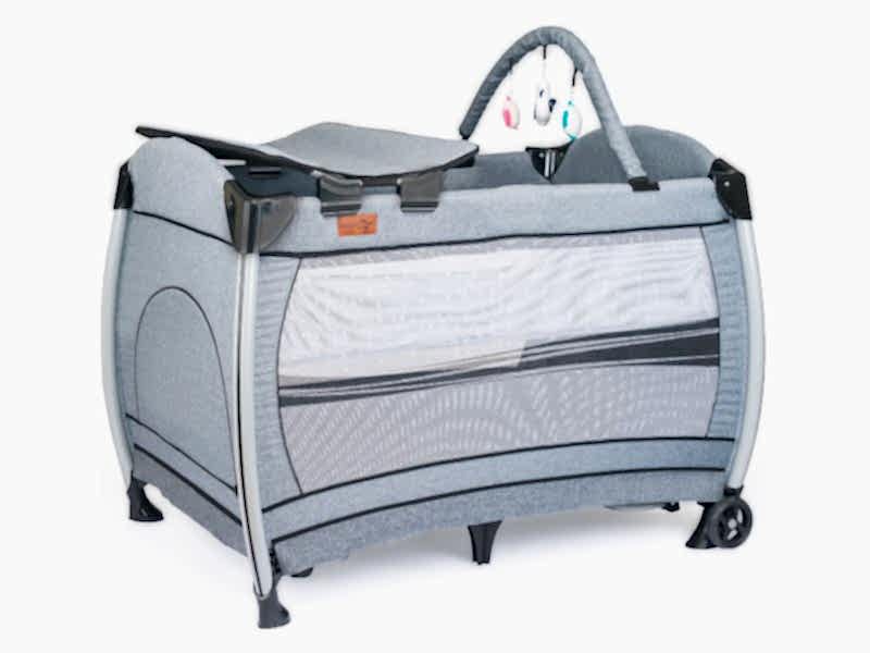 Comfymax Power Park Yatak Oyun Parkı 70x110 - Steel Grey